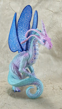 Fairy Dragon Figure Safari Ltd 2020 Iridescent Pearl Finish 7"