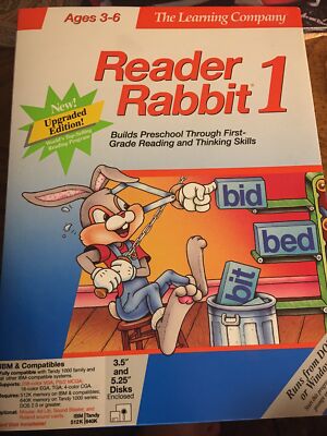 Reader Rabbit 1 IBM & Compatibles | eBay