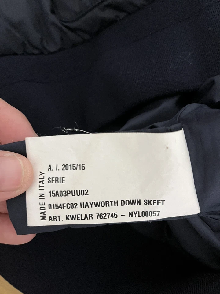 $1995 Ralph Lauren Etiqueta Púrpura Pequeña Med Hayworth Skeet Chaqueta Puffer RRL Plumón Foto 3 de 4