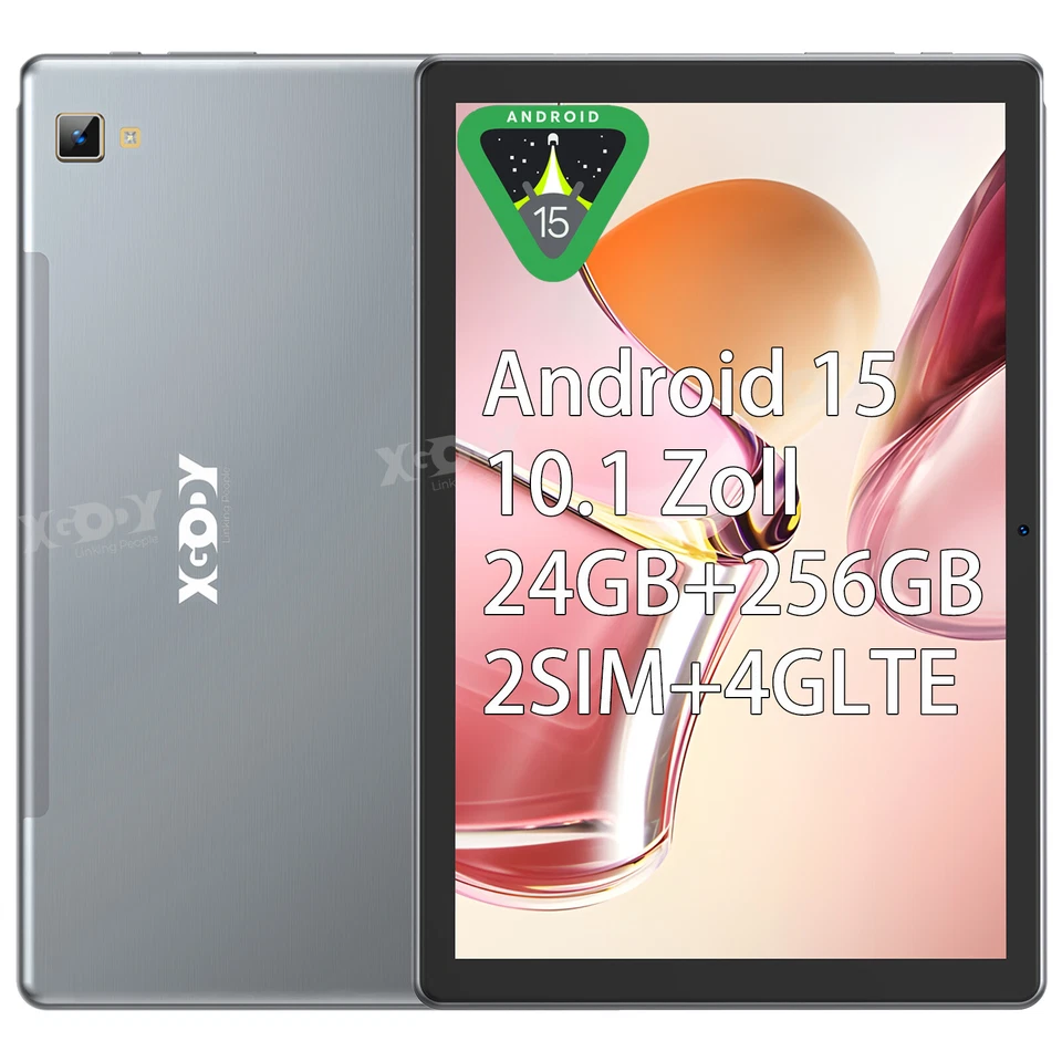2025 Neueste Tablet 24GB RAM 256GB ROM 11 Zoll Android15 Tablet 2SIM LTE 5G WiFi
