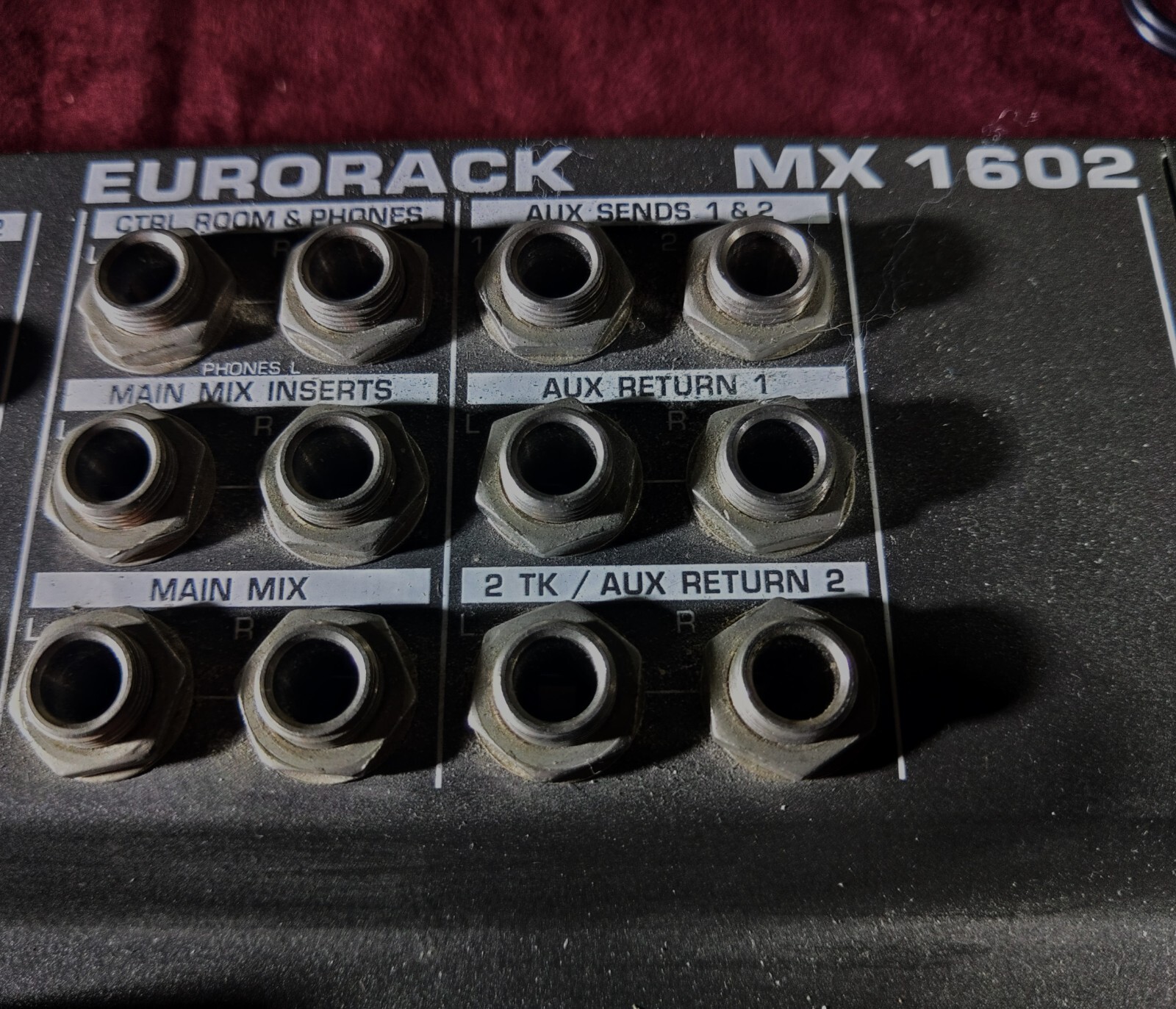 Behringer Eurorack MX 1602 Audio Mixer eBay