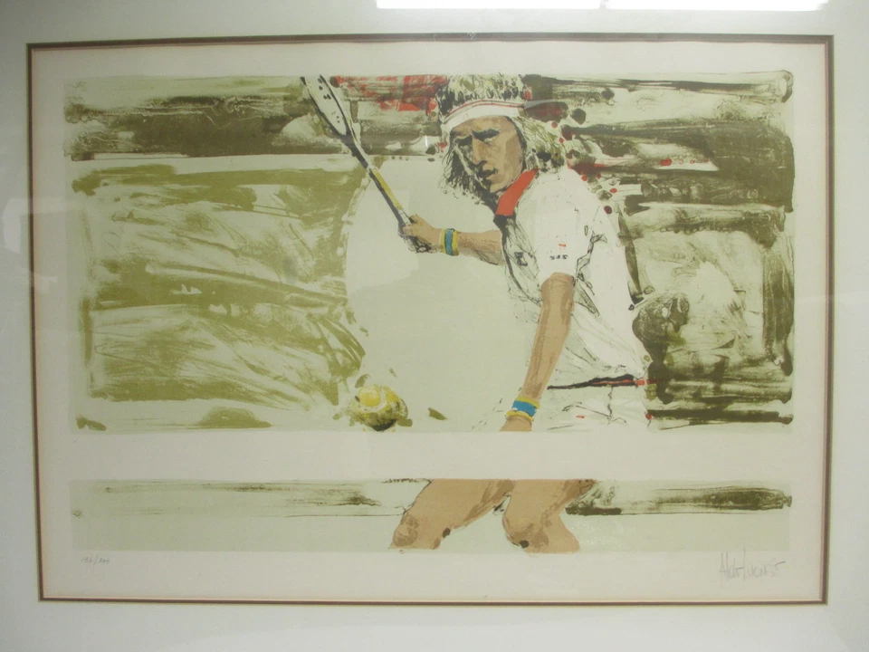 Impresión Bjorn Borg de Aldo Luongo Edición Limitada Foto 2 de 4