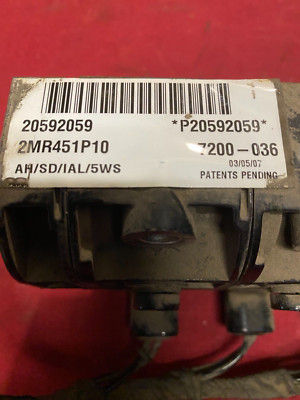 P20592059 VOLVO Air Brake Components,2MR451P10, 7200-036, VIN 