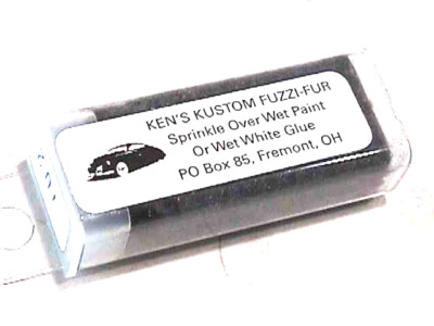 Ken's Kustom Fuzzi-Fur Flocking - #102 Charcoal