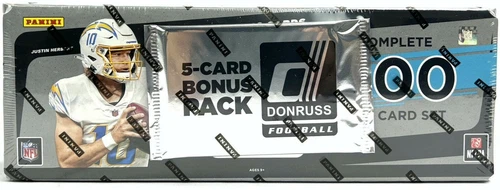 2021 PANINI DONRUSS FOOTBALL HOBBY FACTORY SET + 5 CARD BONUS PACK SEALED NEW