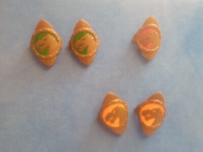 5Mega Bloks Dragon Shields various colors Piece *150-55 B3 C1 replacement parts 