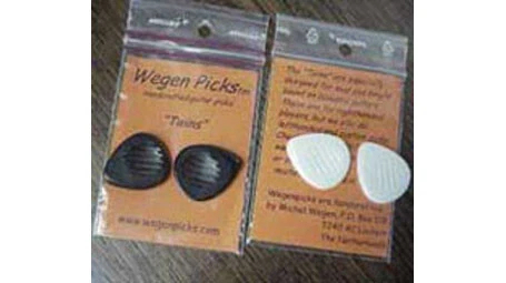 Wegen Dipper 1.8 Picks Per Chitarra Acustica - Confezione Da 2, Colore Bianco