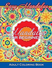 Easy Mandalas Mandalas For - Paperback, by Coloring Books Lilt - Very Good
