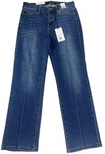 Judy Blue Jeans Size 7 Straight Fit Mid Rise Stretch Cropped NWT