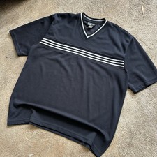 Vintage 80s F F Hip Hop V-neck Shirt Mens Size 2XL Made in USA