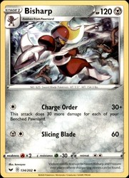 Bisharp 134/202 Sword & Shield Base Set Uncommon