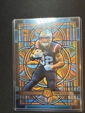 Treveyon Henderson 2025 Panini Mosaic RC Stained Glass Oversized Jumbo No. 17