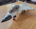 Hasbro 1993 GI Joe Ghost Striker Jet Plane X-16 Tested Working Incomplete