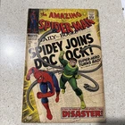 AMAZING SPIDER-MAN #56 Jan 1968 Doc Ock 1st George Stacy GD/VG Stain On Cover.