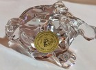 Vintage Glass Cocker Spaniel Dog Figurine 3" Princess House Pets Lead Crystal — photo 2