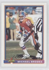 1991 Bowman Michael Brooks #140 3a3
