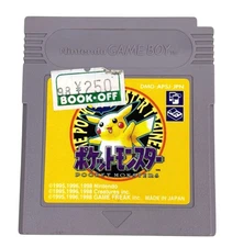 Pocket Monster Yellow Nintendo Game Boy Japanese DMG-AP5J-JPN U.S. Seller TESTED