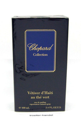 Chopard Vetiver d Haiti au thé Vert 100 ml Eau de Parfum NEU & OVP