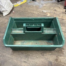 Contico DIVIDED Cleaning Supply Storage Basket CARRY CADDY TOTE garden tools