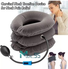 Inflatable Air Cervical Neck Traction Collar Stretch Brace Support 2 units 