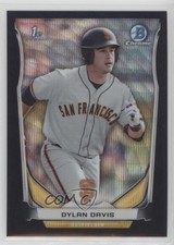 2014 Bowman Draft Chrome Black Wave Refractor Dylan Davis #CDP94 2o7