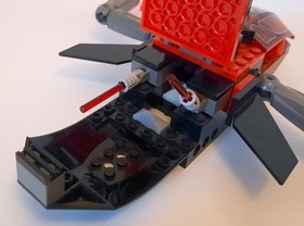 4793 Ogel Shark Sub - LEGO Alpha Team 2002 - INCOMPLETE