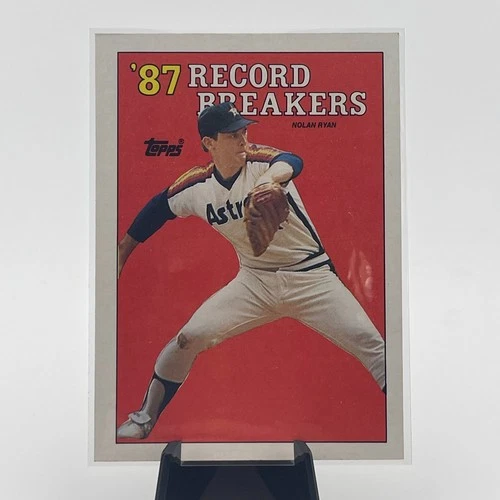 1988 Topps - Record Breakers Nolan Ryan #6 Ryan's Express
