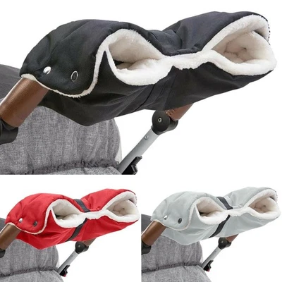 Winter Warmer Gloves Pram Pushchair Hand Muff Waterproof Stroller Accessory Gift