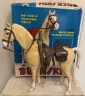 Antique/Vintage 1970 Marx #2036 Excellent Complete Buckskin Nodding Horse In Box