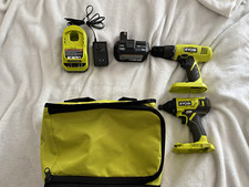 Ryobi ONE 18V 2-Tool Combo Kit Drill/Driver Impact Driver 4Ah Batt Bag