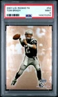 2001 UPPER DECK ROOKIE F/X #54 TOM BRADY PSA 9
