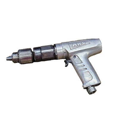 ARO Air Pneumatic Pistol Grip Drill 7671A 1100 Rpm 1/2'' Chuck Aircraft Tool