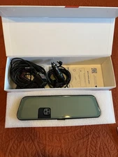 Jansite 10" Rear View Mirror Camera Mirror Dash Cam Front and Rear 1080P