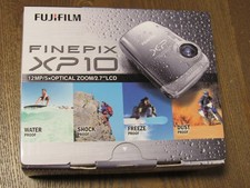 Fujifilm FinePix XP10 12 MP Waterproof Digital Camera 5x Optical Zoom silver