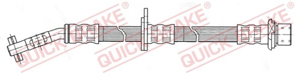 Bremsschlauch Quick Brake 58.935 FüR Toyota Avensis M10X1 Liftback AT220_ AT220R-image