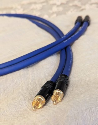 Furez Audio FZ162AA Interconnects Cable with Neutrik RCA plugs -3' pair