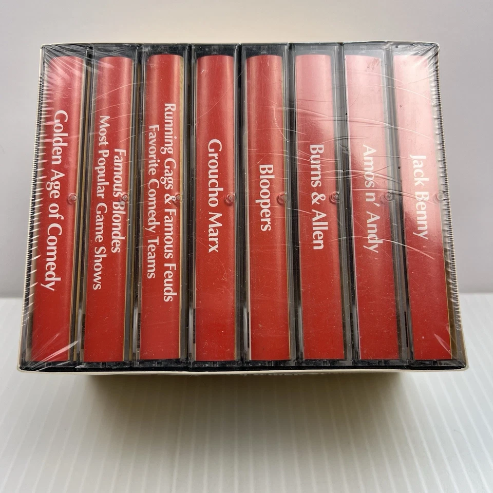 Radio's Greatest Comedies 8 Cassette Box Set (60-min each) Sealed, New (1992) - Image 3 of 4