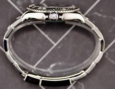 Rolex 40mm Yacht Master SS Platinum Bezel Blue Dial Mens Watch 116622 Box Card 8