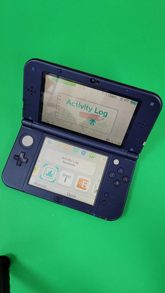 Galaxy Púrpura Nuevo 3DS XL LL REGIÓN LIBRE 128 GB Pantallas Perfectas Terceros Restaurado Foto 3 de 4