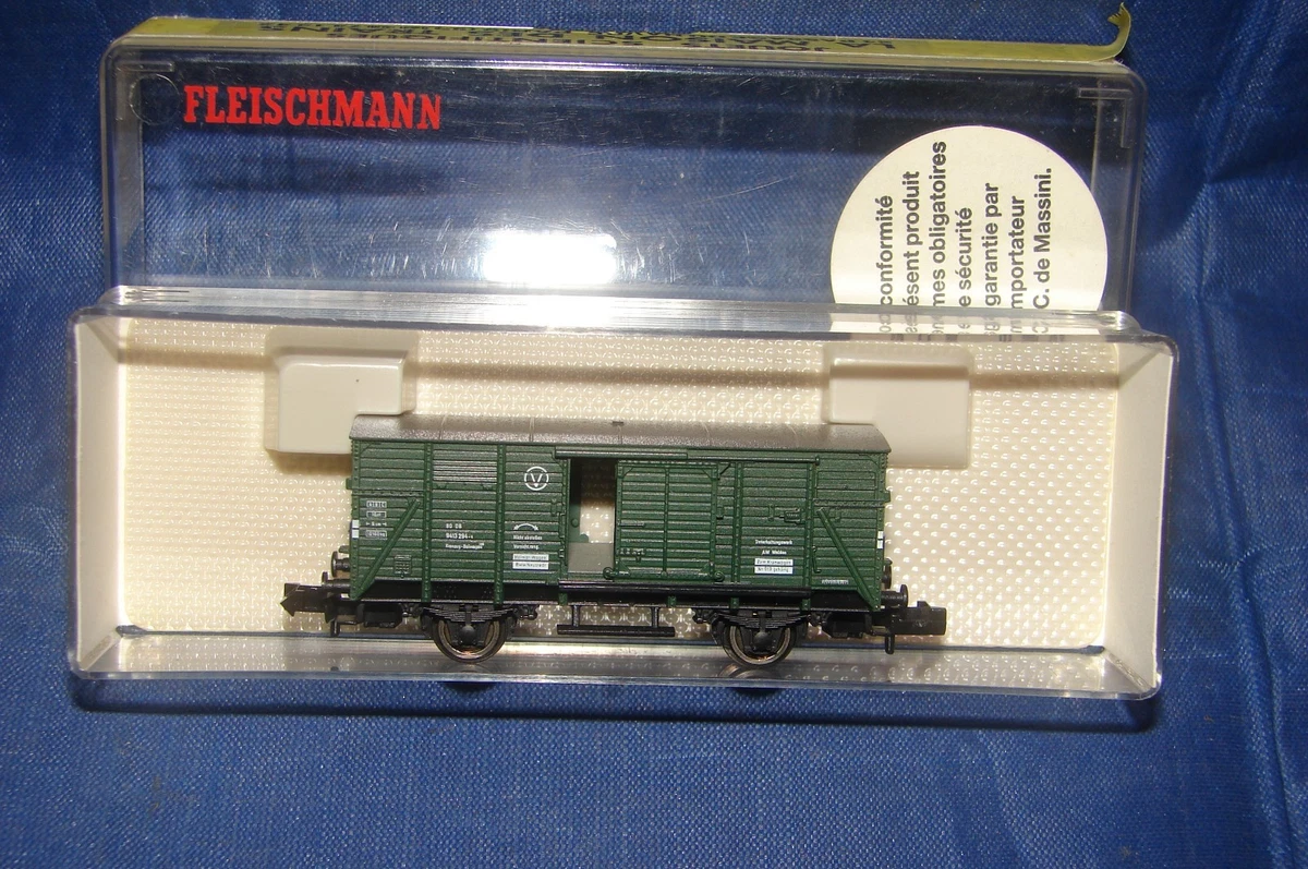 3 Wagons Marchandises K.Bay.Sts.B. Ep I - Fleischmann 809005 - Echelle N 1/160 - Neuf