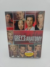 Grey's Anatomy Season 4 Expanded Box Set DVD Brand New Fast Free Shipping