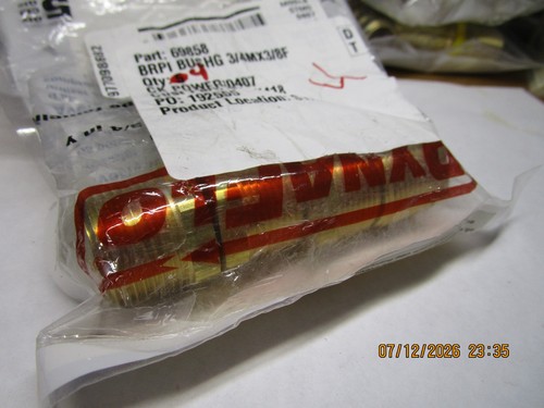 3/4" Male NPT x 3/8" Female NPT Brass Bushing QTY 4