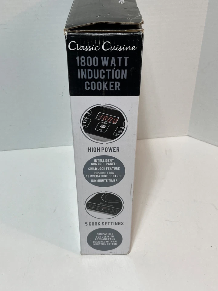 COCINA CLÁSICA 1800 VATIOS COCINA DE INDUCCIÓN Foto 2 de 4