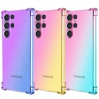 Case For Samsung S26 Ultra / S25 FE / S24+ Clear Silicone Shockproof Phone Cover