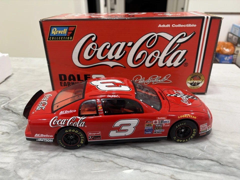 Dale Earnhardt Sr 1998 Coca Cola Japan Nascar 1/18 Diecast Revell #3  - Image 3 of 4
