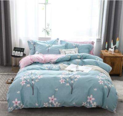 3D Pink Plum ZHUA2869 Bed Pillowcases Quilt Duvet Cover Set Queen King Zoe
