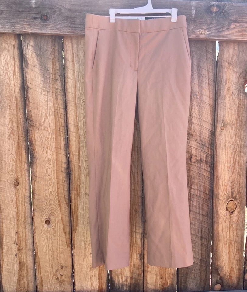 J. Pantalón acampanado recortado Crew Willa en lana italiana City talla 6 Foto 2 de 4