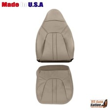 2000 2001 2002 Ford Expedition Eddie Bauer Driver Bottom-top Leather Cover Tan