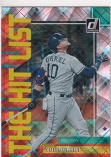 2022 DONRUSS DIAMONDS THE HIT LIST YULI GURRIEL HOUSTON ASTROS GE-1623