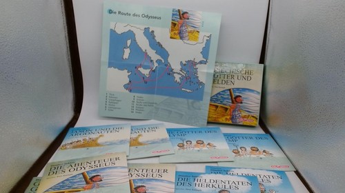 Griechische Götter und Helden (Griechische Mythologie für Kinder) 8CD mit Karte - Picture 4 of 4